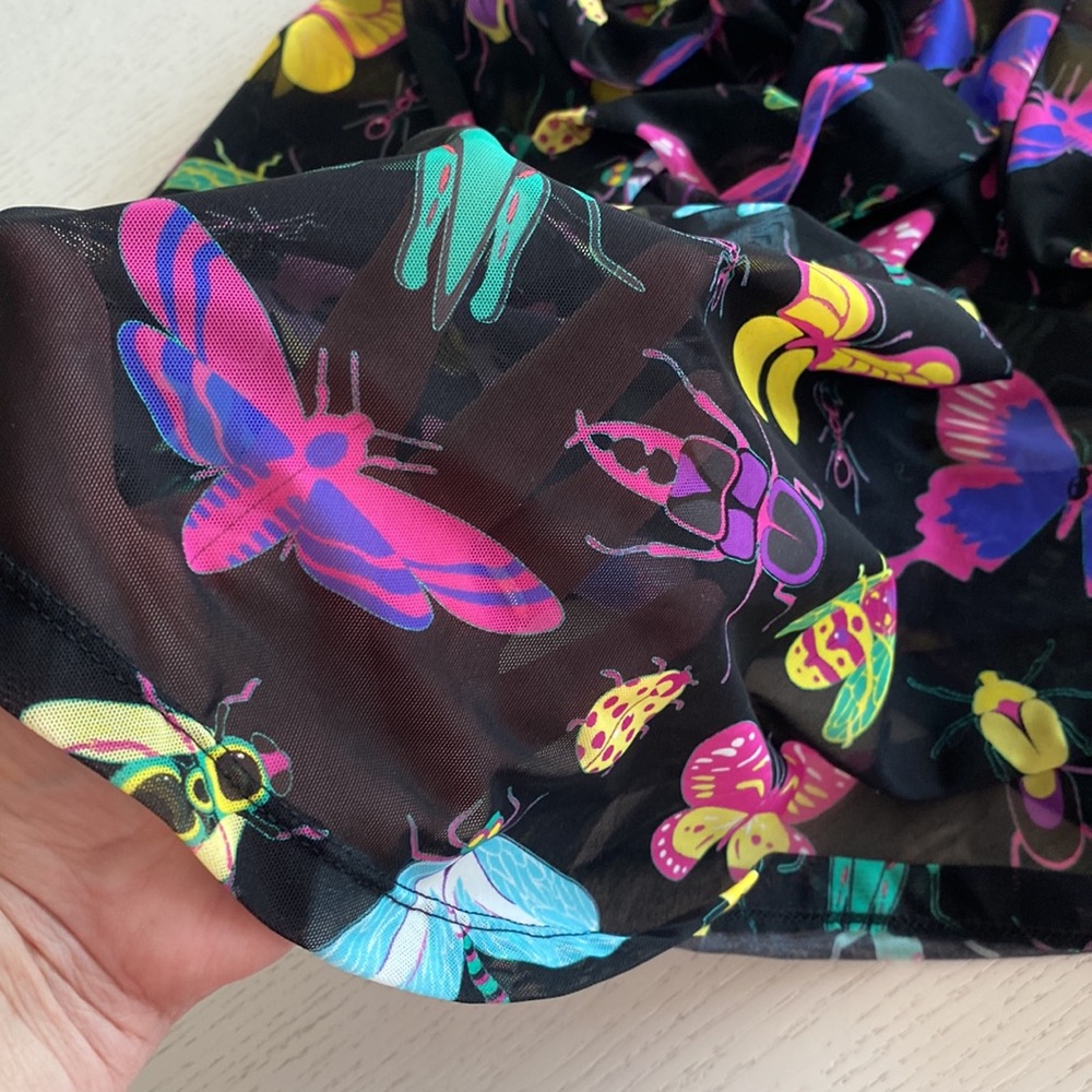 NWOT - Exoticathletica Short Sleeve Blouse - Picture 7 of 14